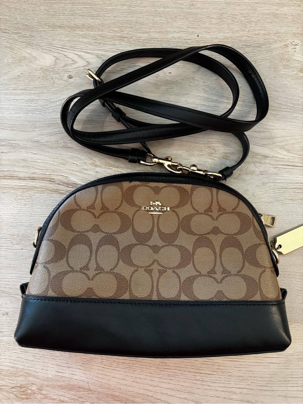 Coach Signature Dome Crossbody